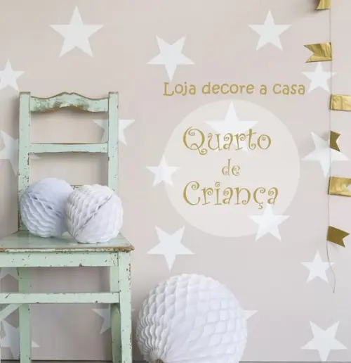 adesivo estrelas brancas