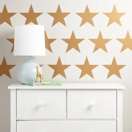 Adesivo Estrelas Douradas