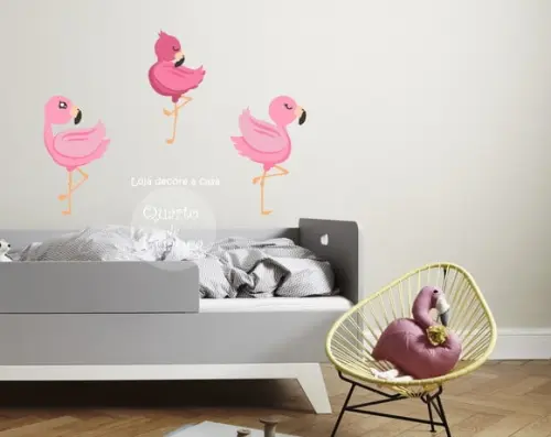 Adesivo flamingo