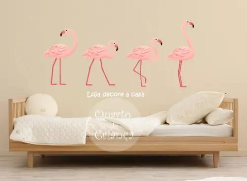 Adesivo flamingo