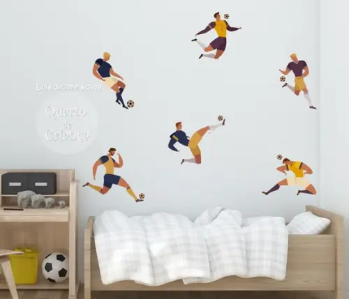 Adesivo Futebol - Jogadores