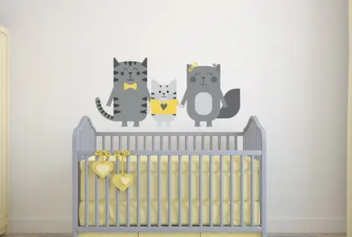 Adesivo gatos