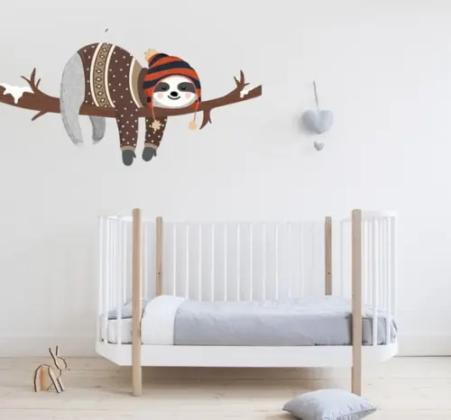 Adesivo Infantil Bicho Preguiça