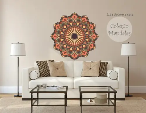 Adesivo mandala 60cm