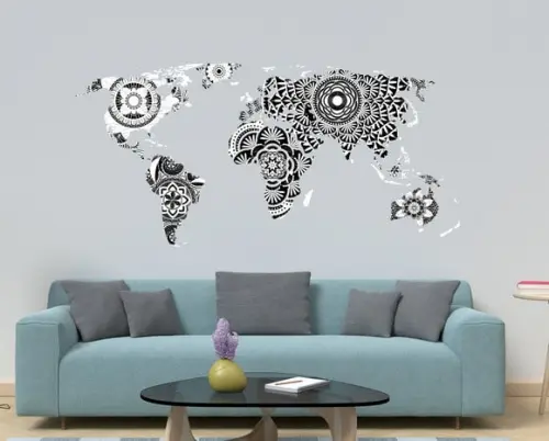 Adesivo mapa