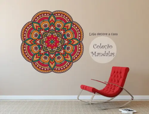 Adesivo Mandala 100cm