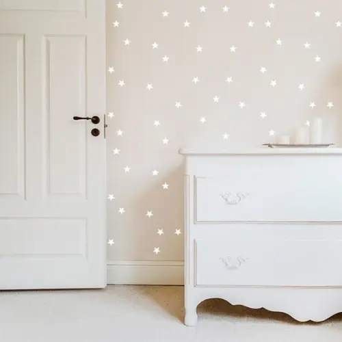 Adesivo Mini Estrelas Brancas