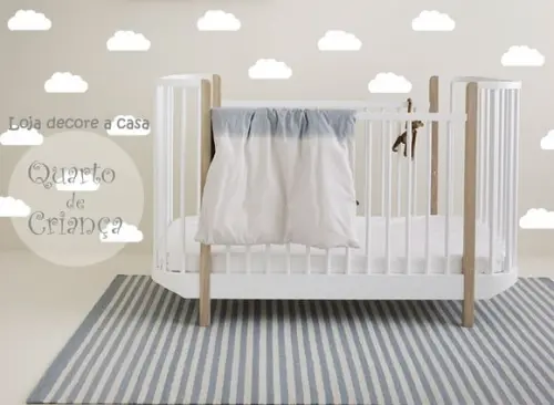 Adesivo nuvens kit com 48 unidades