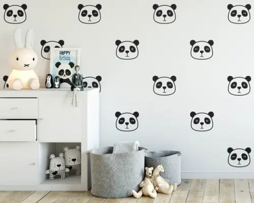 Adesivo pandas 02