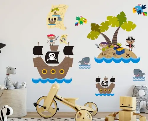 Adesivo piratas
