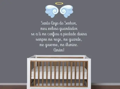 Adesivo santo anjo
