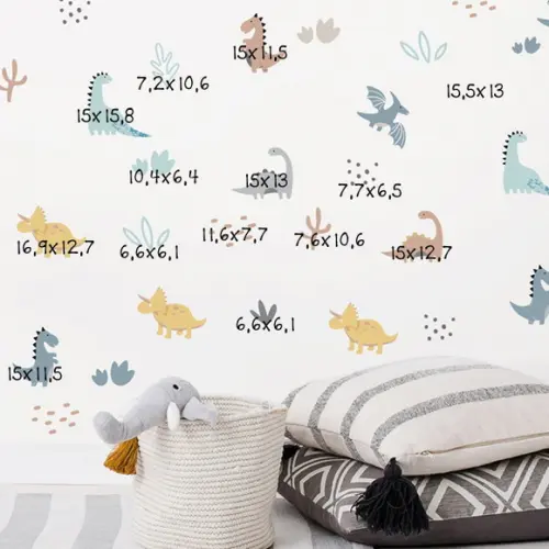 Adesivos de Parede Dinossauros - Decoração Infantil
