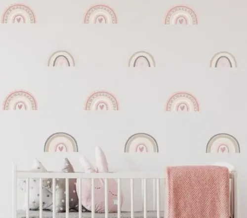 Adesivos de Parede Mini Arco Íris - Adesivo Arco Íris