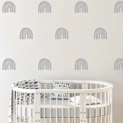 Adesivos de Parede Mini Arco Íris - Adesivo Arco-íris Boho