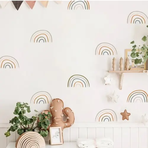 Adesivos de Parede Mini Arco Íris - Adesivo Arco Íris