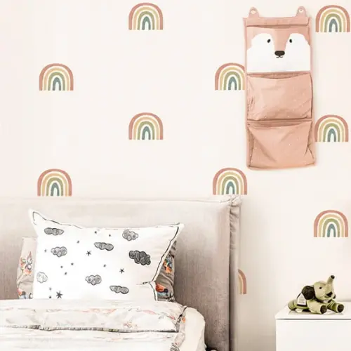 Adesivos de Parede Mini Arco Íris - Adesivo Arco-íris Boho