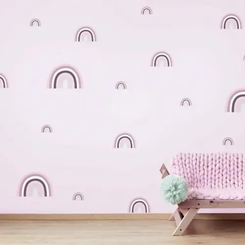 Adesivos de Parede Mini Arco Íris