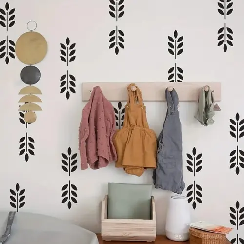 Adesivos Folhas Minimalistas - Decoração Contemporânea