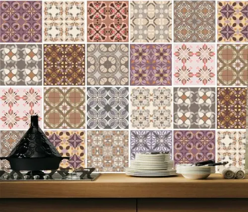 Adesivos para azulejo rolo