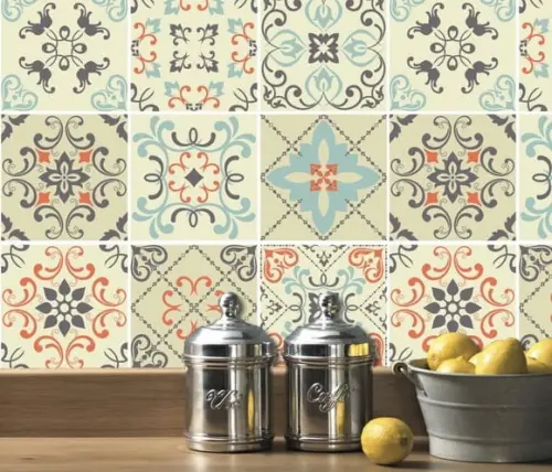 Adesivos para azulejo rolo