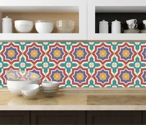 Adesivos para azulejo rolo