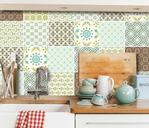 Adesivos para azulejo rolo
