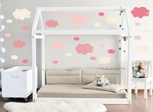 Decoração Infantil para Quarto de Criança Tema Nuvens