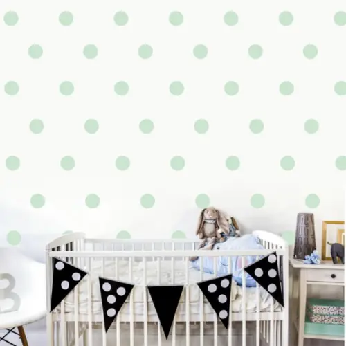 Adesivo de Parede Bolinhas 6cm