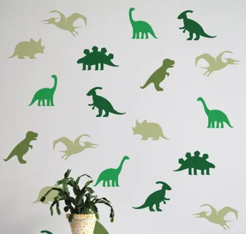 Adesivo de Parede Dinossauros - Adesivo Dinossauros