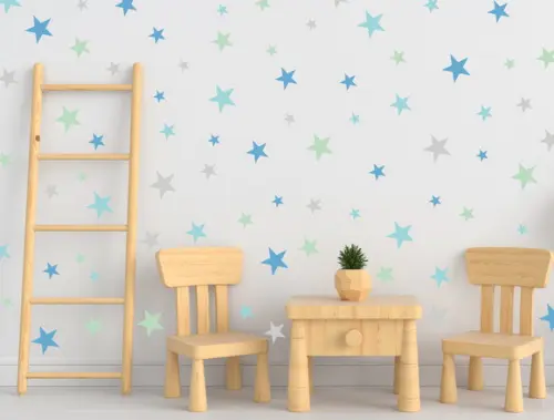 Adesivo de Parede Estrelas