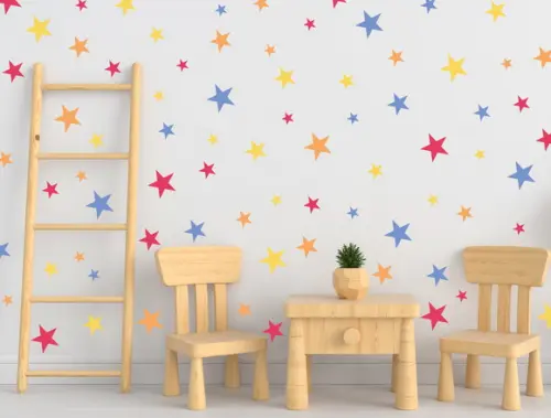 Adesivo de Parede Estrelas