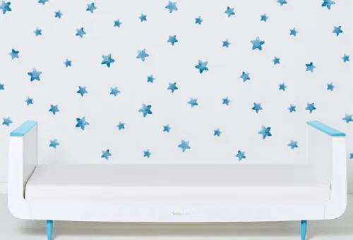 Adesivo de Parede Estrelas (aquarela) Kit com 110 Estrelas