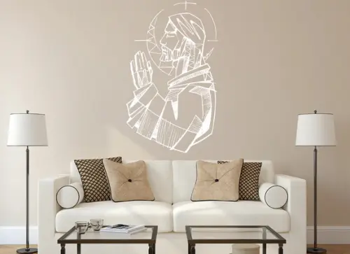 Adesivo de Parede Jesus Cristo
