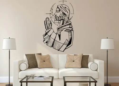 Adesivo de Parede Jesus Cristo