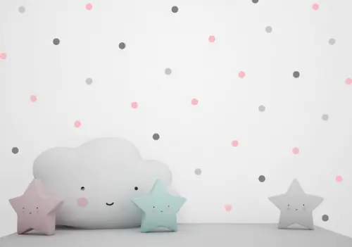 Adesivo de Parede Mini Bolinhas - Adesivo Bolinhas 3cm