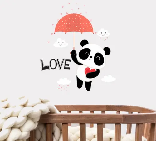 Adesivo de Parede Panda
