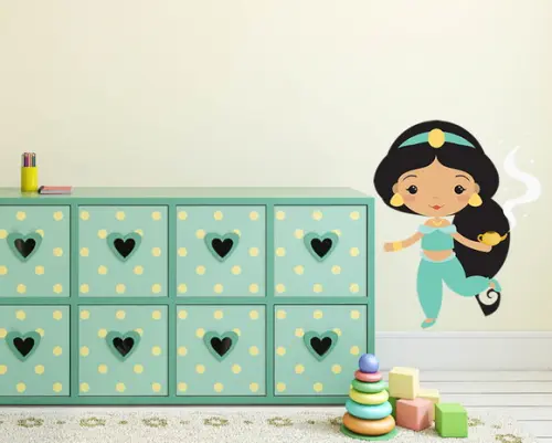 Adesivo de Parede Princesa Jasmine