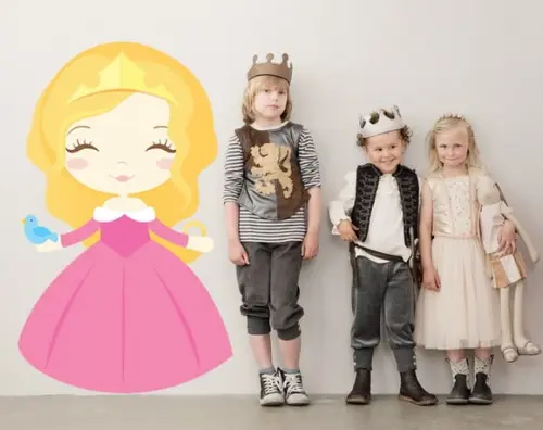 Adesivo de Parede Princesa Aurora
