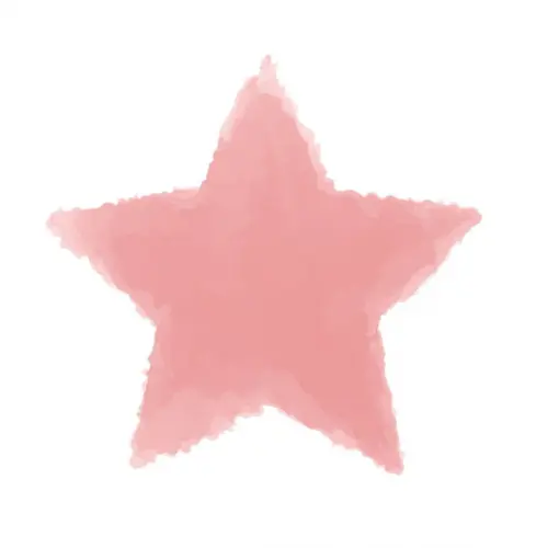 Adesivo Estrelas (aquarela) Kit com 110 Estrelas