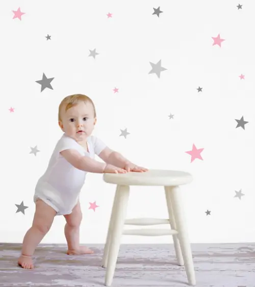 Adesivo estrelas 3 cores