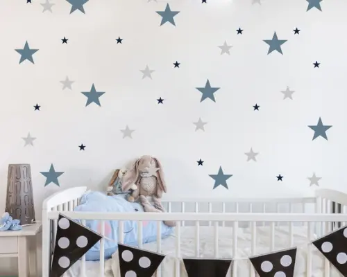 Adesivo estrelas 3 cores
