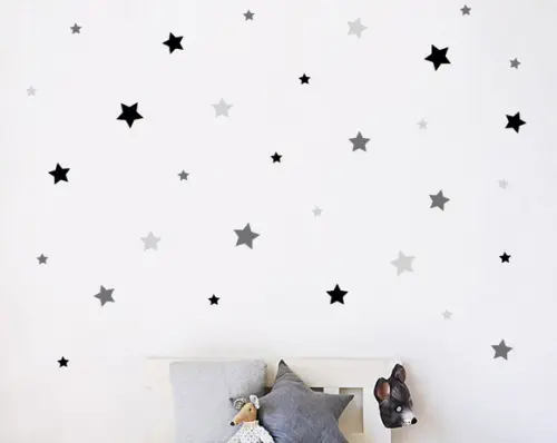 Adesivo estrelas 3 cores