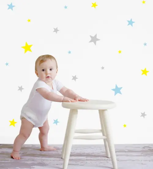 Adesivo estrelas 3 cores