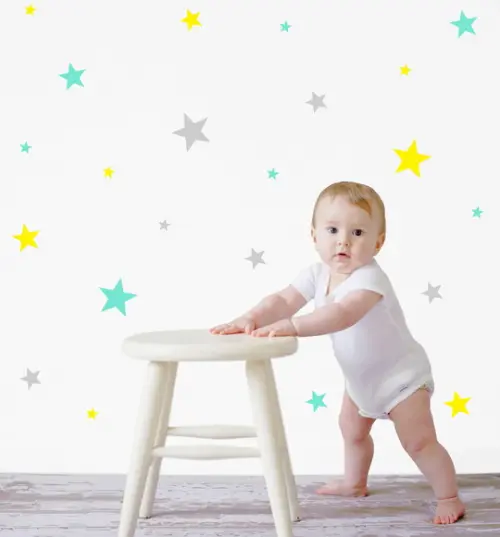 Adesivo estrelas 3 cores