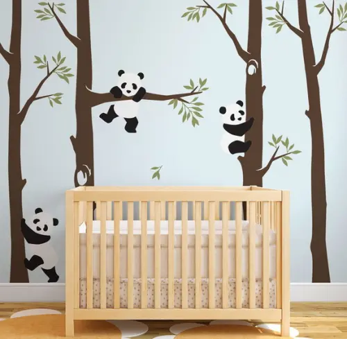 Adesivo pandas