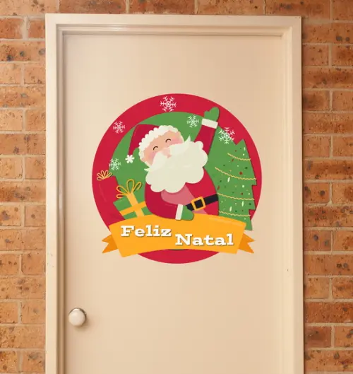 Adesivo papai noel