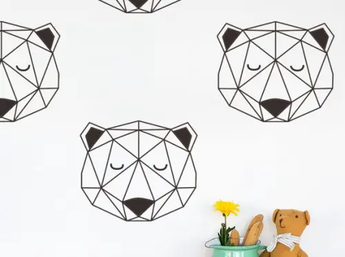 Adesivo pandas