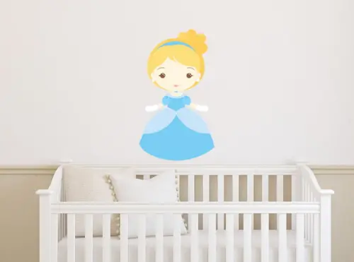 Adesivo princesas Cinderela