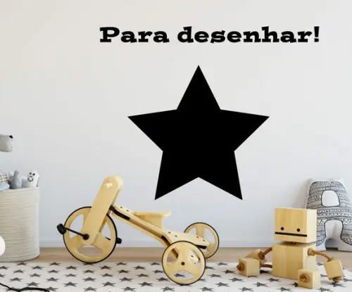 Adesivo quadro negro - lousa