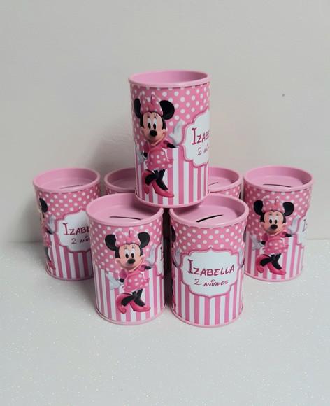 Cofrinho Minnie Rosa
